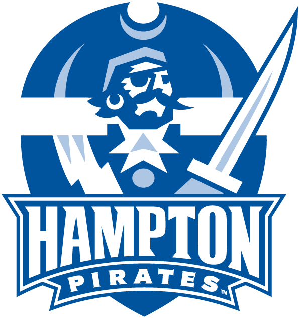 Hampton Pirates 2007-Pres Alternate Logo 01 vinyl decal